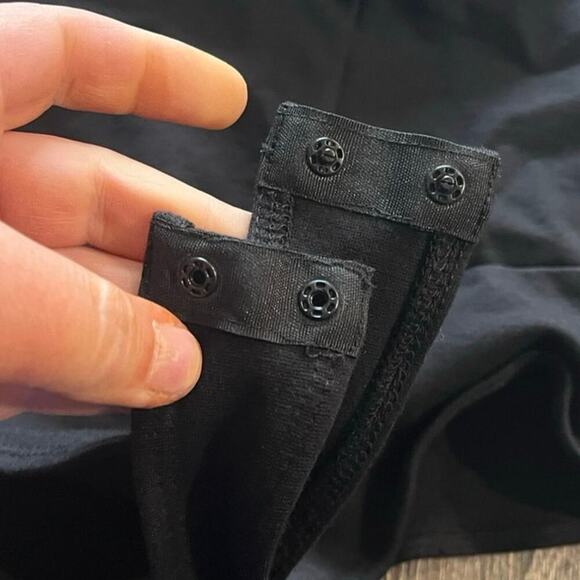 NWOT Guess Los Angeles Black Corset Bodysuit V-Underwire Spaghetti Straps Sz M - Picture 4 of 5